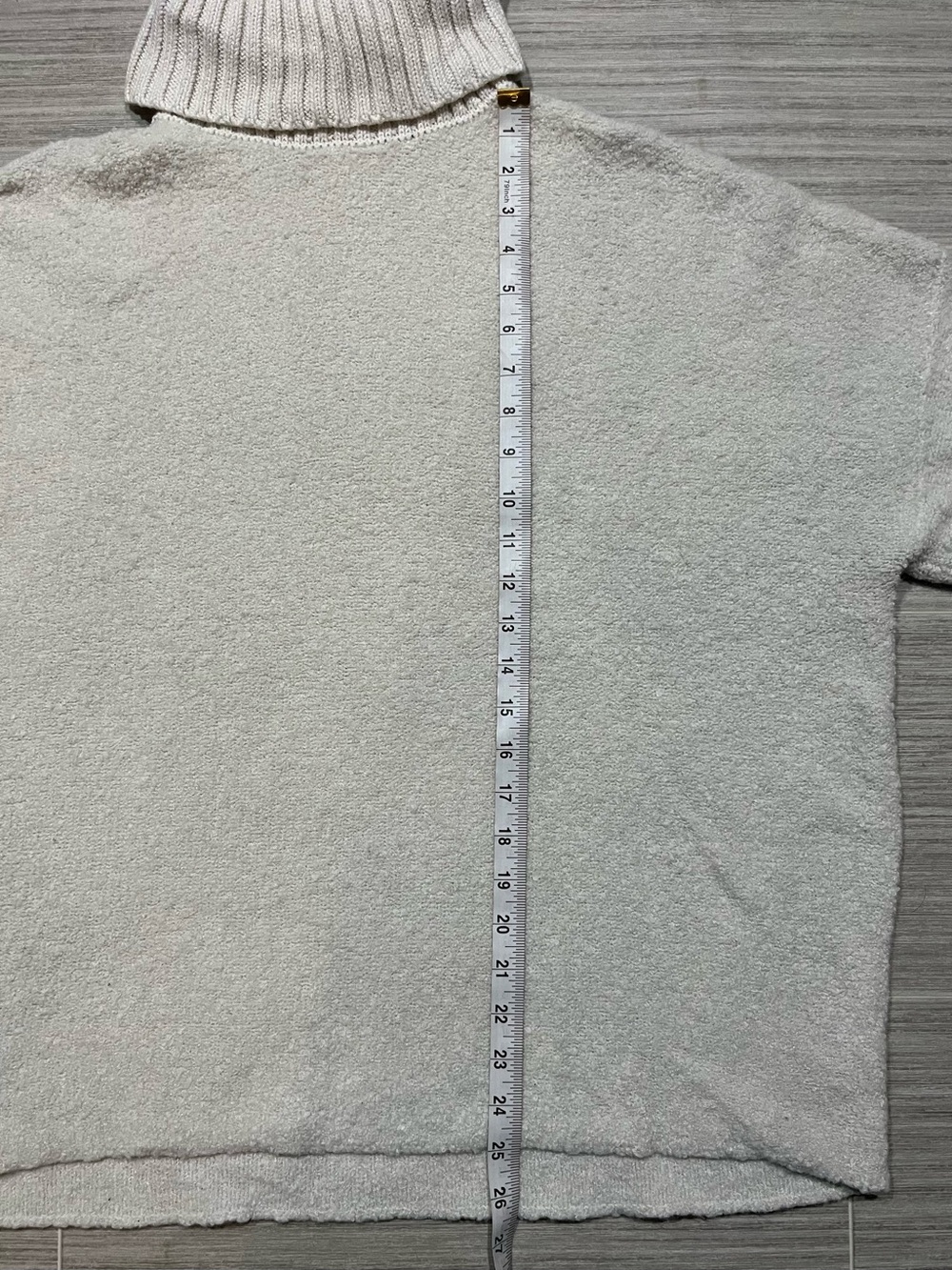 OFFLINE Aerie Cozy Off White Oversized Turtleneck Sweater - Picture 7 of 12
